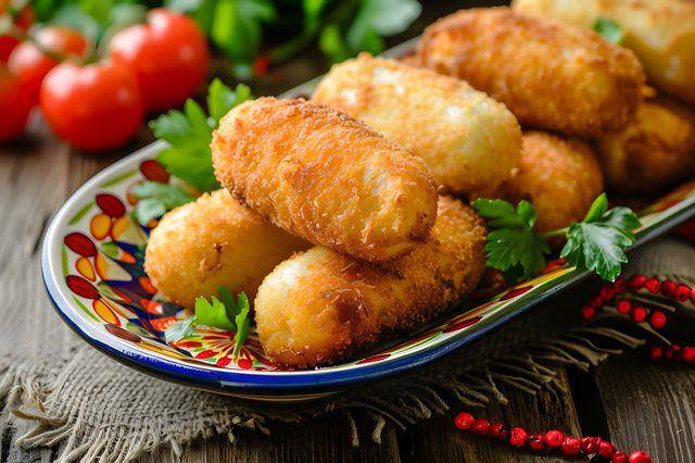 ilustrasi kroket kentang (vecteezy.com/zaffiro1111)