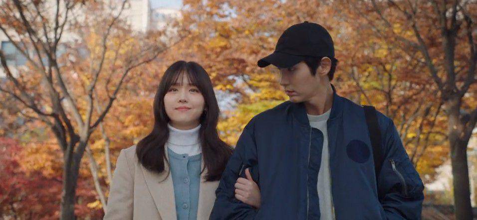 Still cut Kim Ji Eun dan Lee Joon Gi di drama Again My Life (dok.SBS Drama/Again My Life)