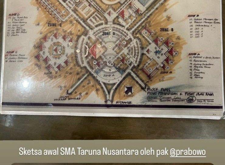 Arsip Proposal Prabowo Ungkap Pendirian SMA Taruna Nusantara 1988