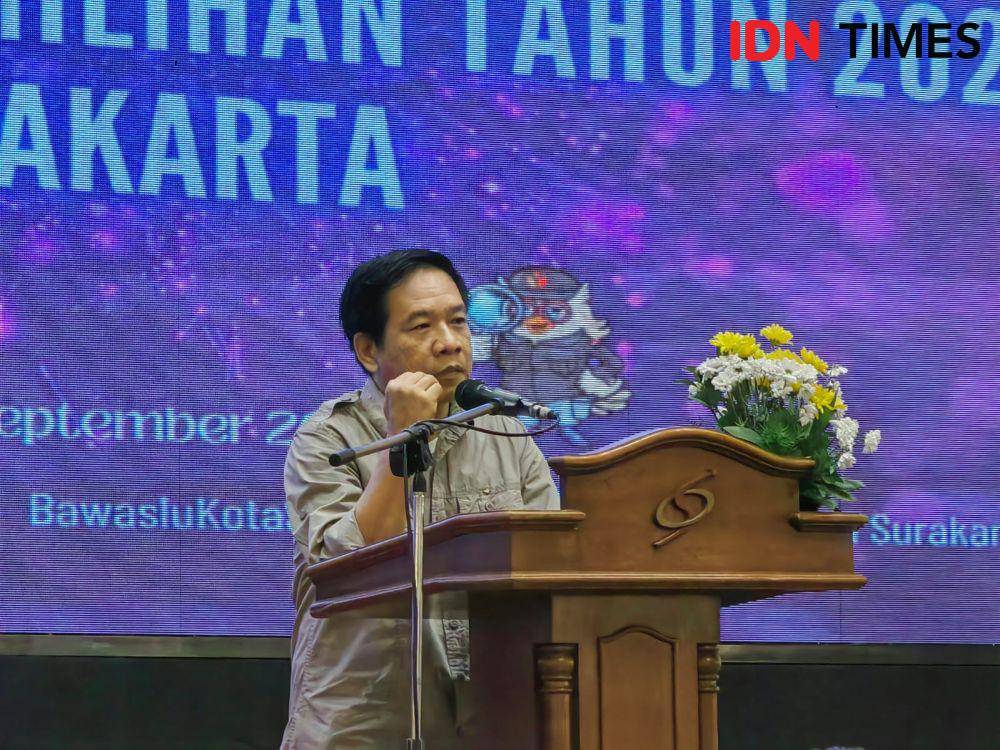Ketua Bawaslu Kota Solo, Budi Wahyono. (IDN Times/Larasati Rey)