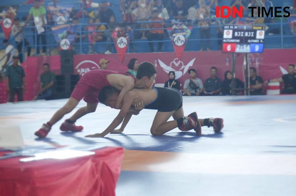 Test event gulat piala walikota binjai sambut PON ke XXI (IDN Times/ Bambang Suhandoko)