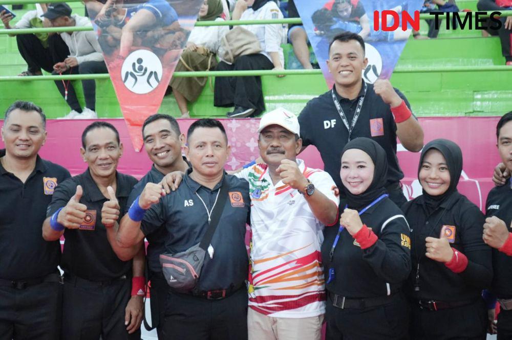 Test event gulat piala walikota binjai sambut PON ke XXI (IDN Times/ Bambang Suhandoko)