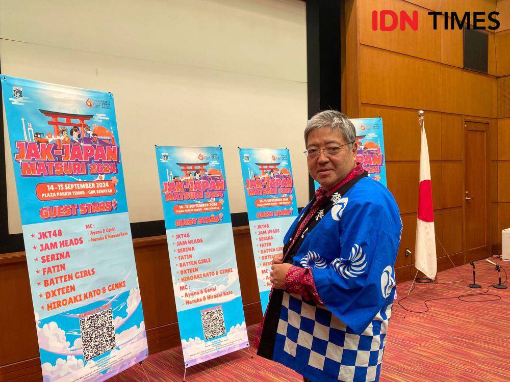 Duta Besar Jepang untuk Indonesia, Masaki Yasushi. (IDN Times/Sonya Michaella)