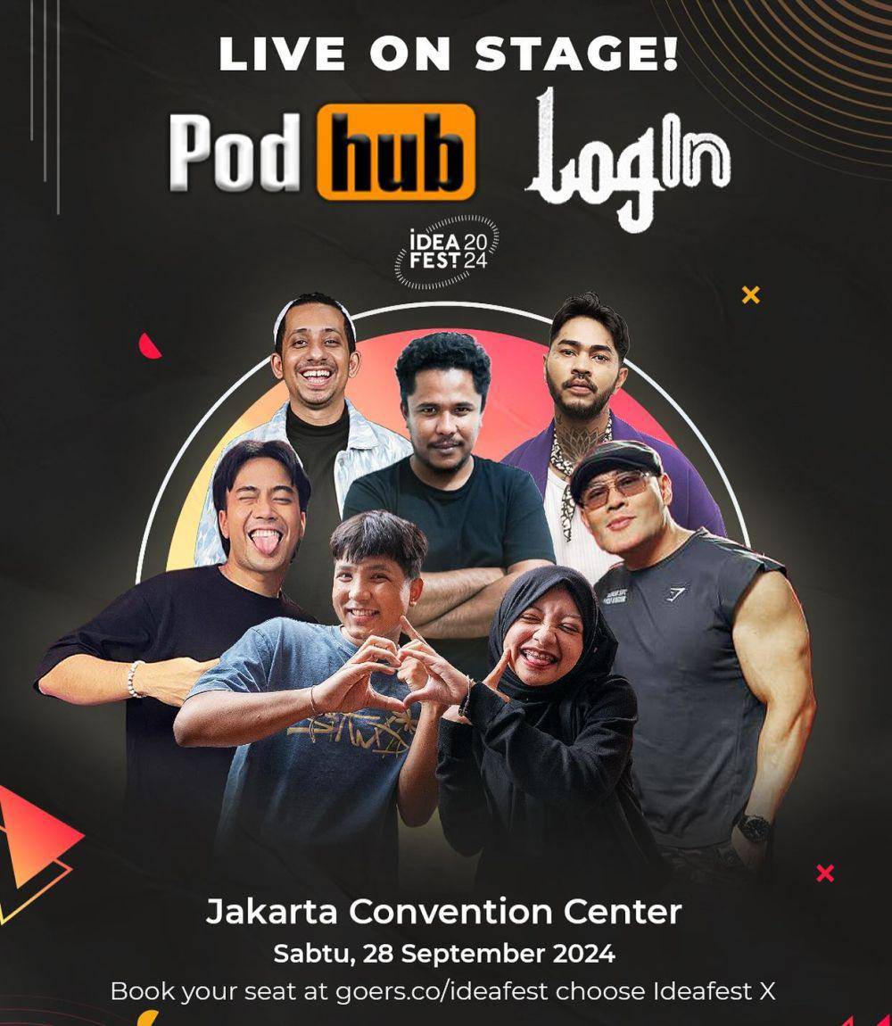 PodHub dan LOGIN (Instagram.com/mastercorbuzier)