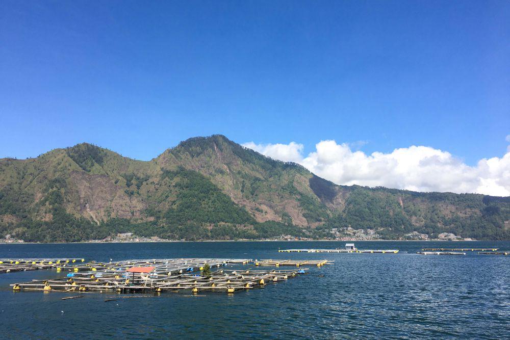 Salah satu sisi Danau Batur (dok.pribadi/Natalia Indah)