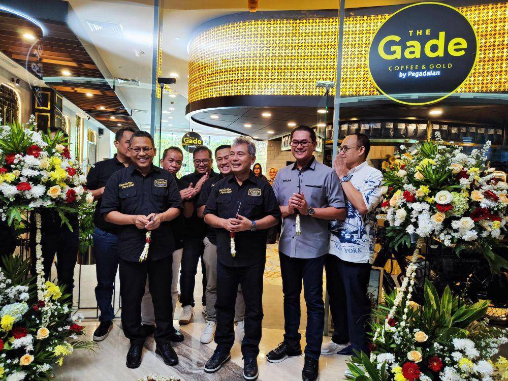PT Pegadaian kembali membuka gerai kopi The Gade Coffee and Gold ke 45 yang bertempat di Menara Brilian Lantai 1, Jl Gatot Subroto, Tebet Jakarta Selatan, Rabu (11/09/2024). (Dok. Pegadaian)