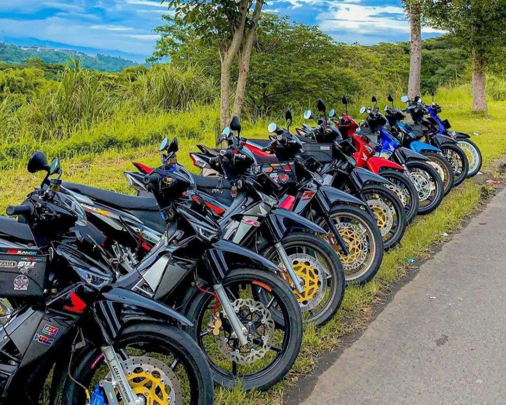 5 Modifikasi Honda Supra Fit, dari Road Race hingga Thailook