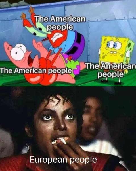 meme SpongeBob perbandingan Amerika Serikat dan negara Eropa (reddit.com/spec149)