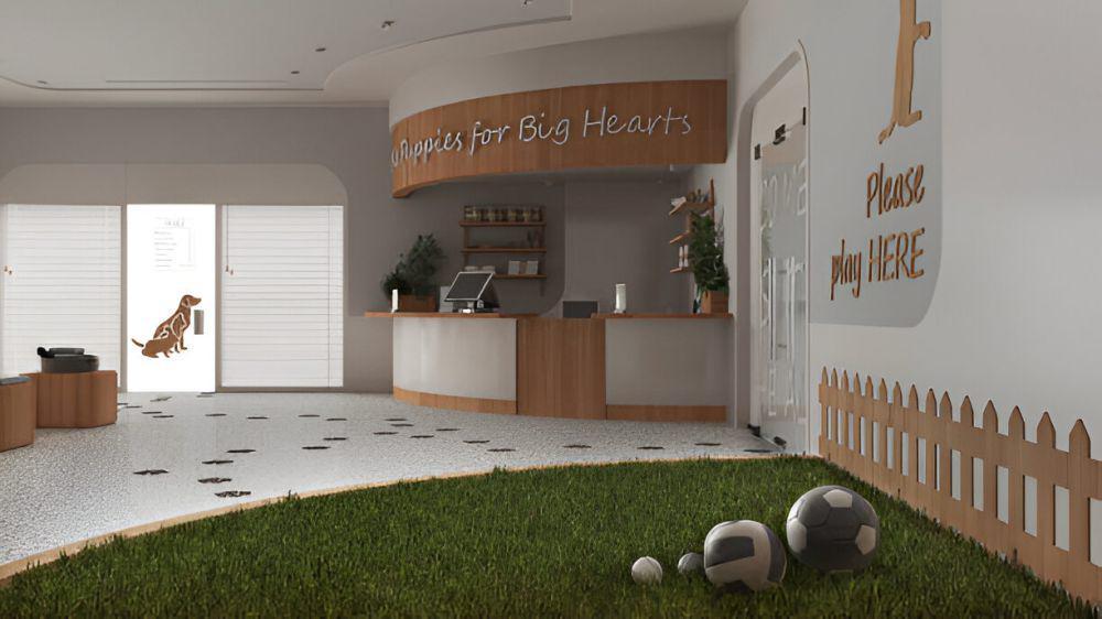 Ilustrasi tempat penitipan hewan. (istockphoto.com/ArchiViz)
