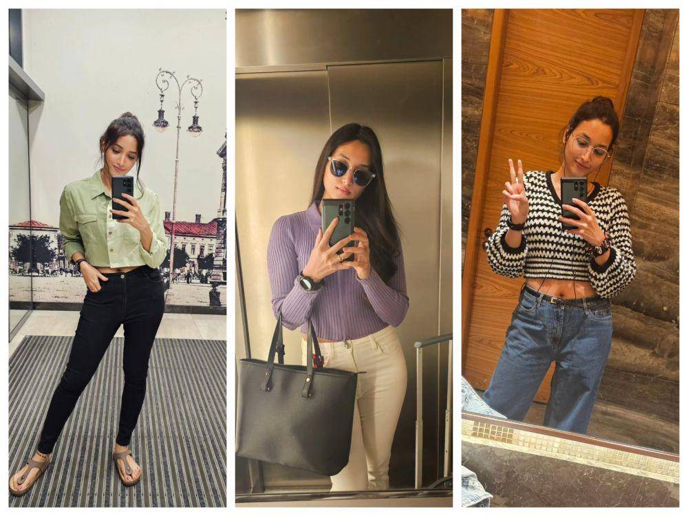 ide outfit ala Srinidhi Shetty (instagram.com/srinidhi_shetty)