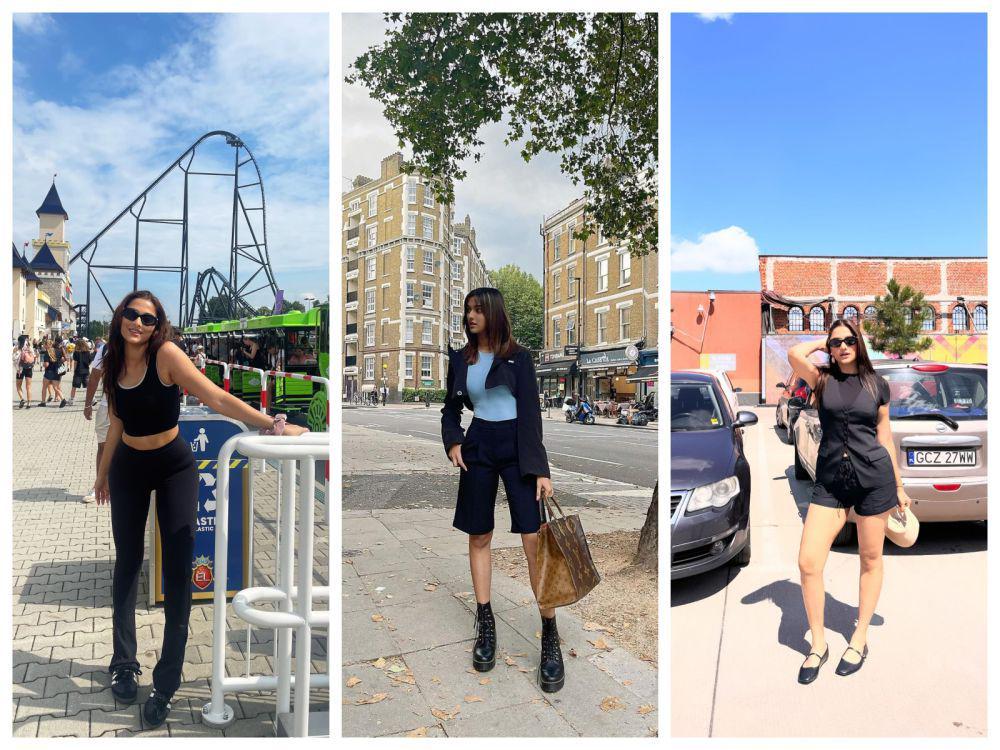 7 Ide Outfit Crop Top ala Saiee Manjrekar, Simple dan Trendy!