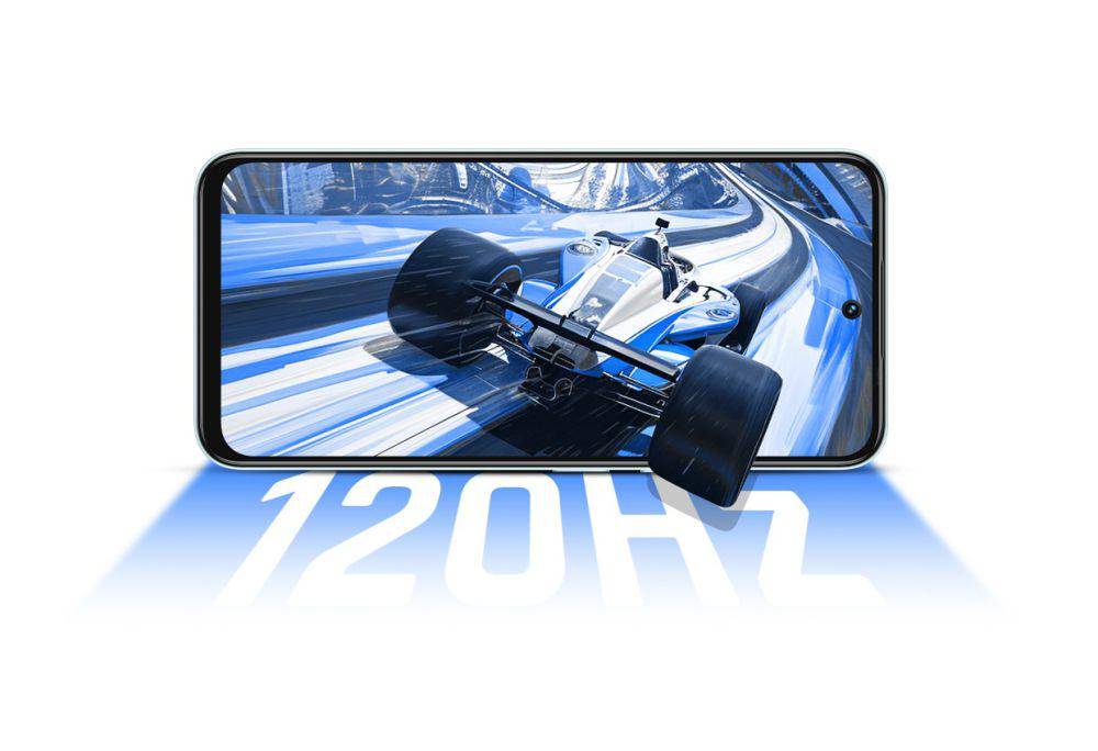 ilustrasi TECNO POVA 6 Neo 5G dengan layar 120Hz (tecno-mobile.in)