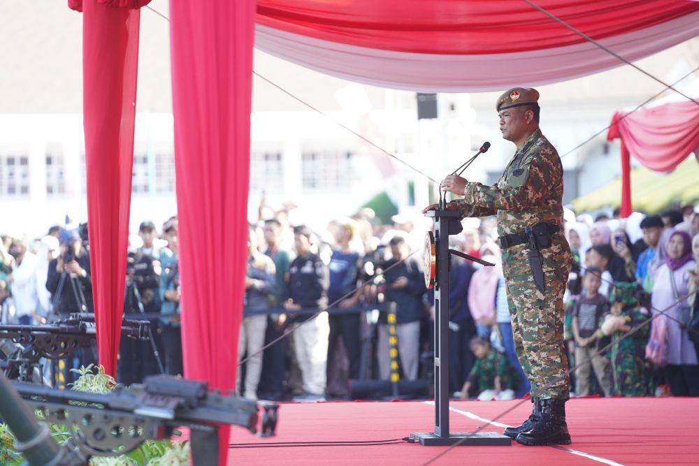 Wakasad Pimpin Penetapan 500 Komcad, Prabowo Pesan soal Smart Defense