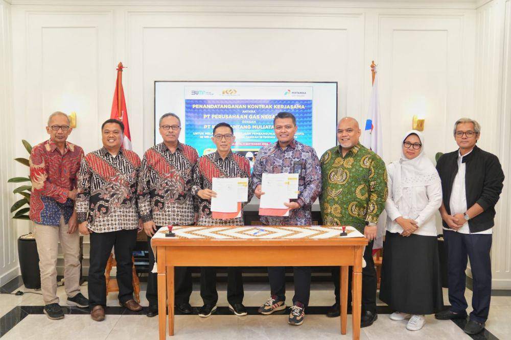 PT Perusahaan Gas Negara Tbk (PGN) menunjuk PT Kian Santang Muliatama (KSM) untuk melaksanakan pembangunan jargas lebih dari 6.000 SRT, secara khusus di wilayah Semarang dan DI Yogyakarta. (dok. PGN)