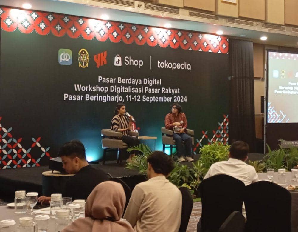 inem jogja memberikan materi di hotel Harper Yogyakarta, Rabu (11/9/2024). (IDN Times/Abdul Khalim Mubaroq)