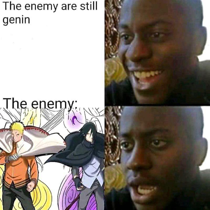 potret meme Naruto dan Sasuke Genin (reddit.com/user/gem-jewelx3)