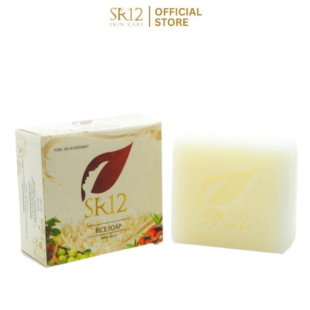 SR12 Skincare Rice Soap (shopee.com/AISYAH JAKARTA)