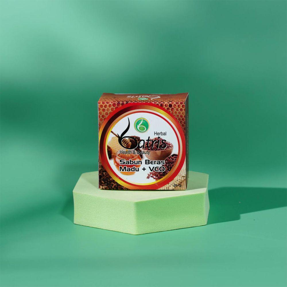 Batrisyia Sabun VCO Beras Merah (batrisyiaherbal.co.id)