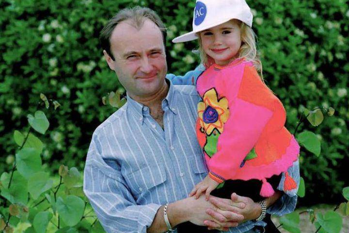 potret Phil Collins dan Lily Collins (instagram.com/lilyjcollins)