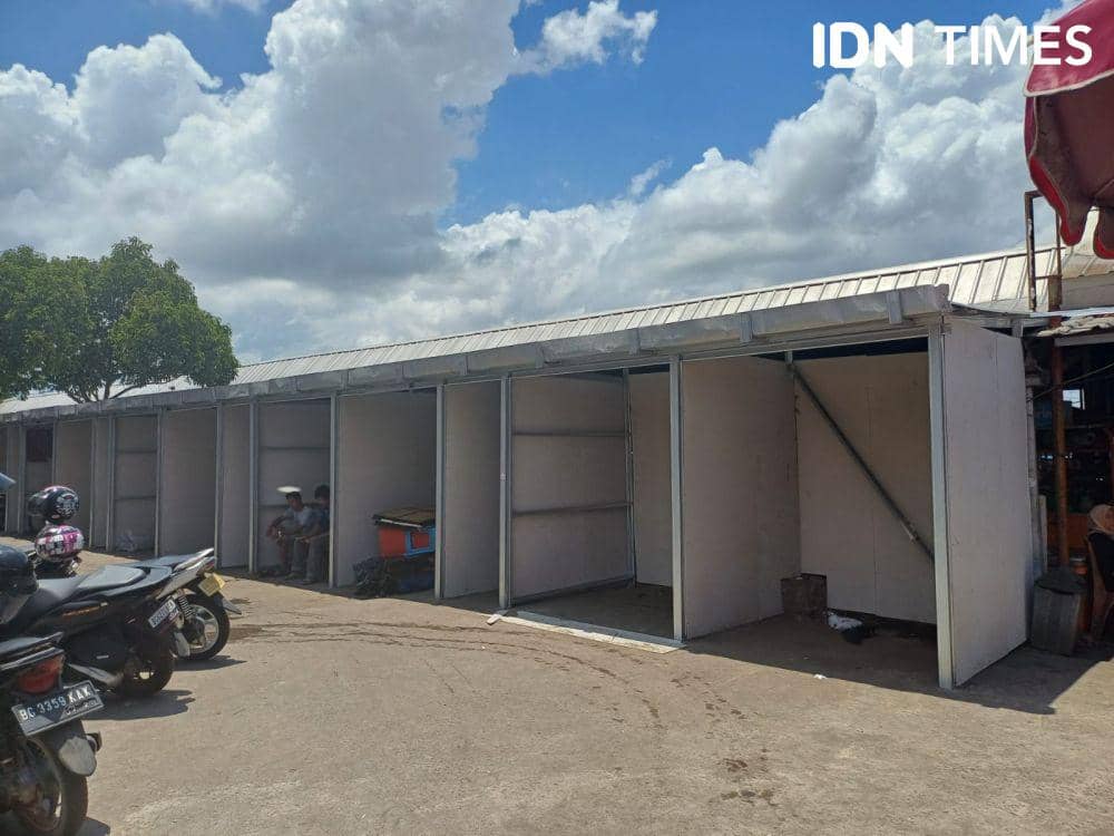 Lokasi TPS Pedagang Pasar 16 Ilir Palembang (IDN Times/Feny Maulia Agustin)