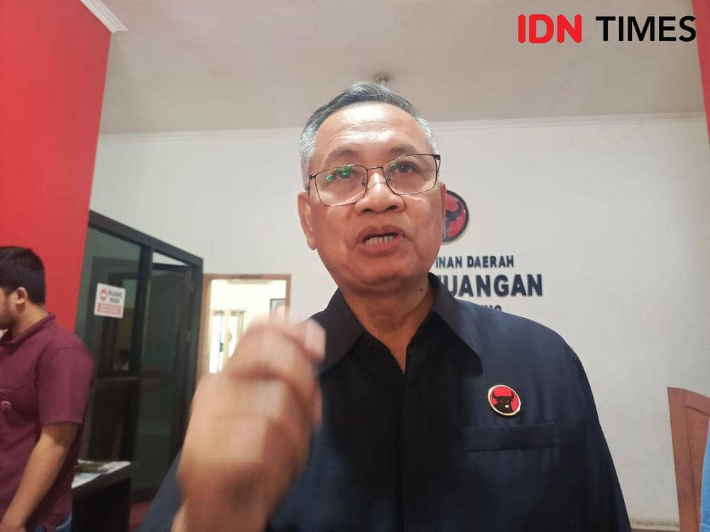 Sekretaris DPD PDIP Lampung, Sutono. (IDN Times/Muhaimin Abdullah).