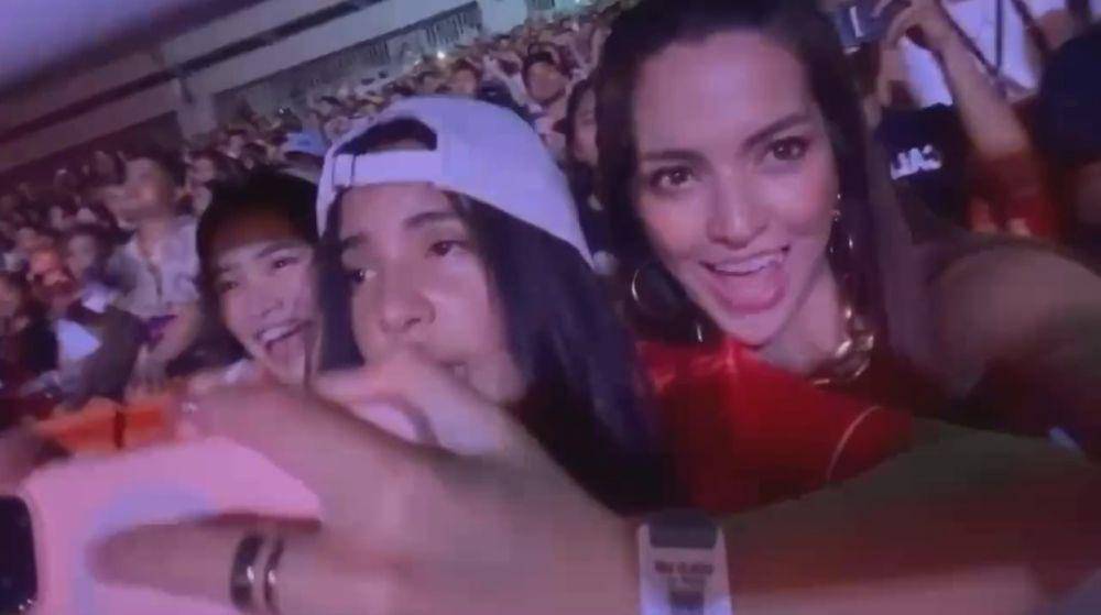 potret Nia Ramadhani temani anak nonton konser Bruno Mars (instagram.com/ramadhaniabakrie)