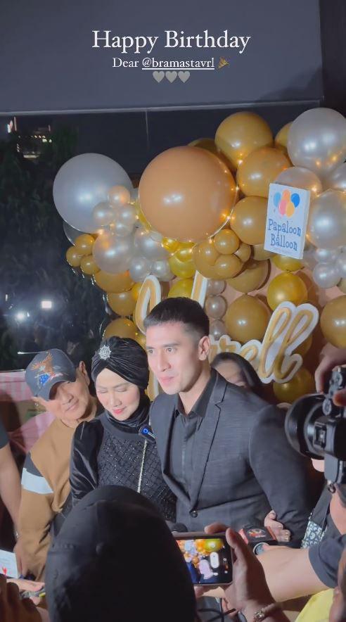 ulang tahun Verrell (Instagram.com/farahcarpetsofficial)