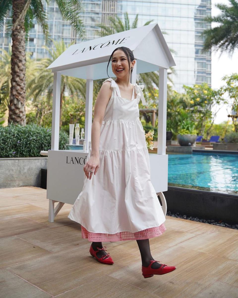 inspirasi outfit dari penyanyi Agatha Pricilla (instagram.com/agthpricilla)