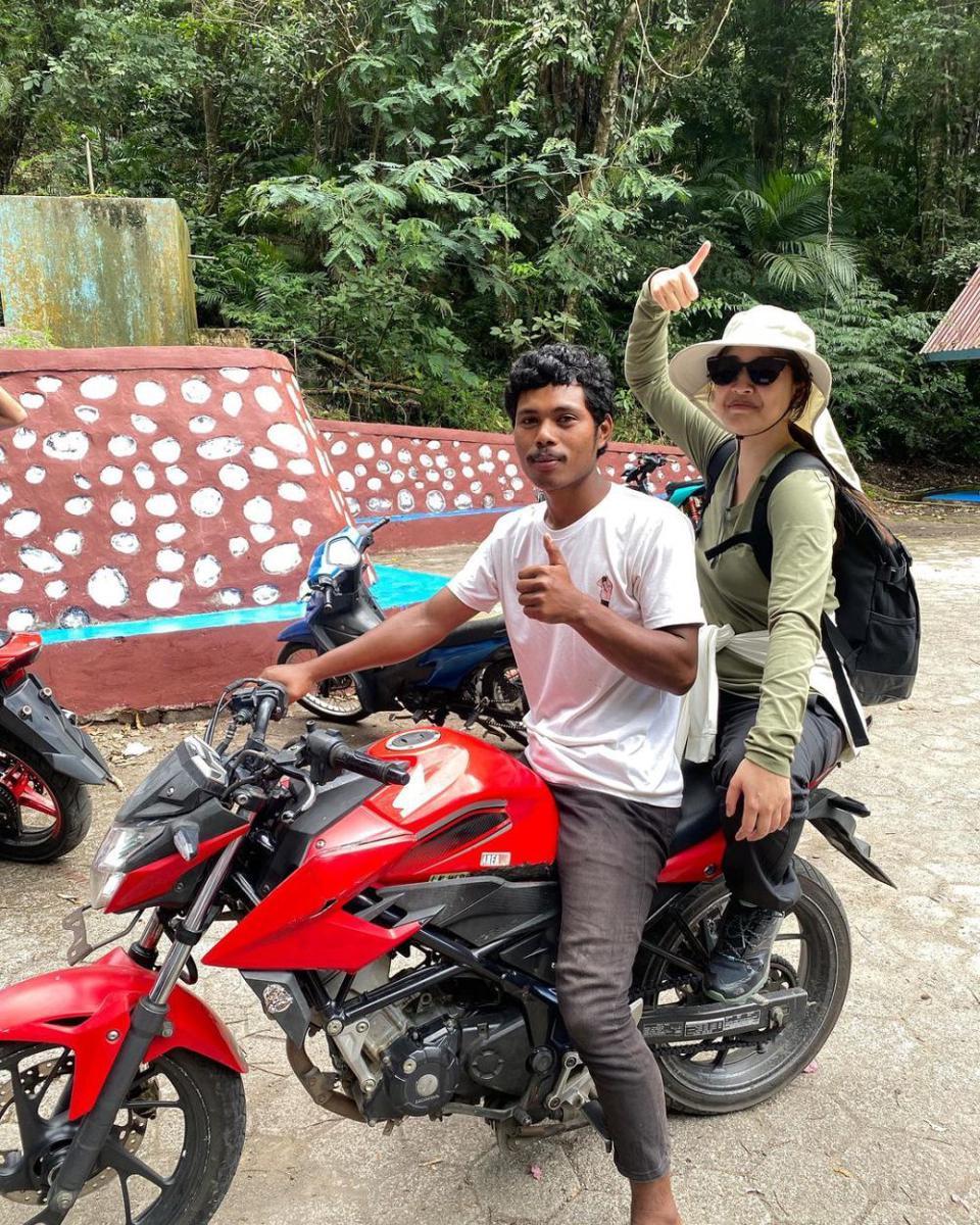 potret Sherina ke NTT (instagram.com/sherinasinna)