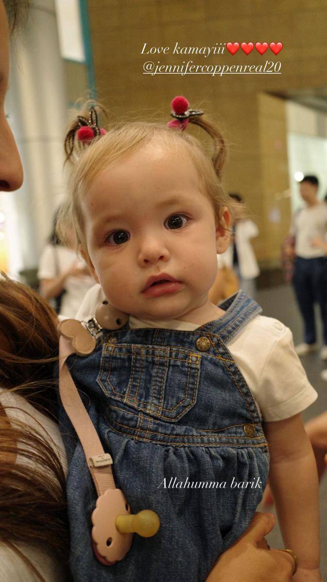 potret Guzel dan Kamari playdate (instagram.com/marginw)