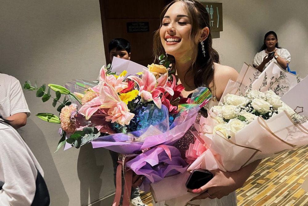 potret Greta Iren di gala premiere film Laura (instagram.com/edlngretairen)