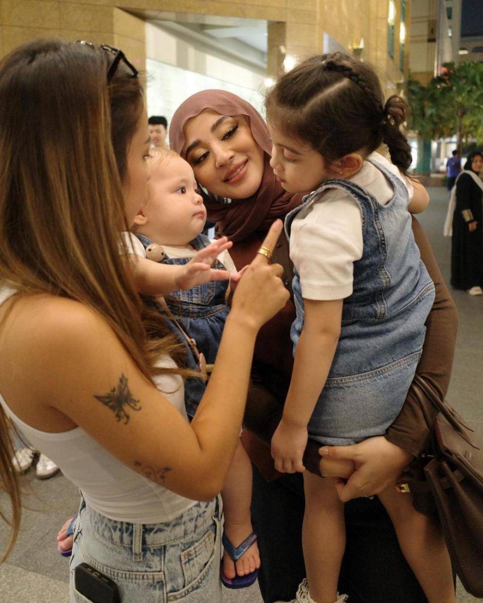 potret Guzel dan Kamari playdate (instagram.com/marginw)