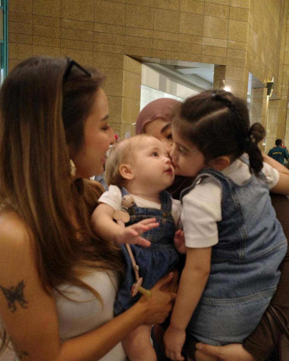potret Guzel dan Kamari playdate (instagram.com/marginw)