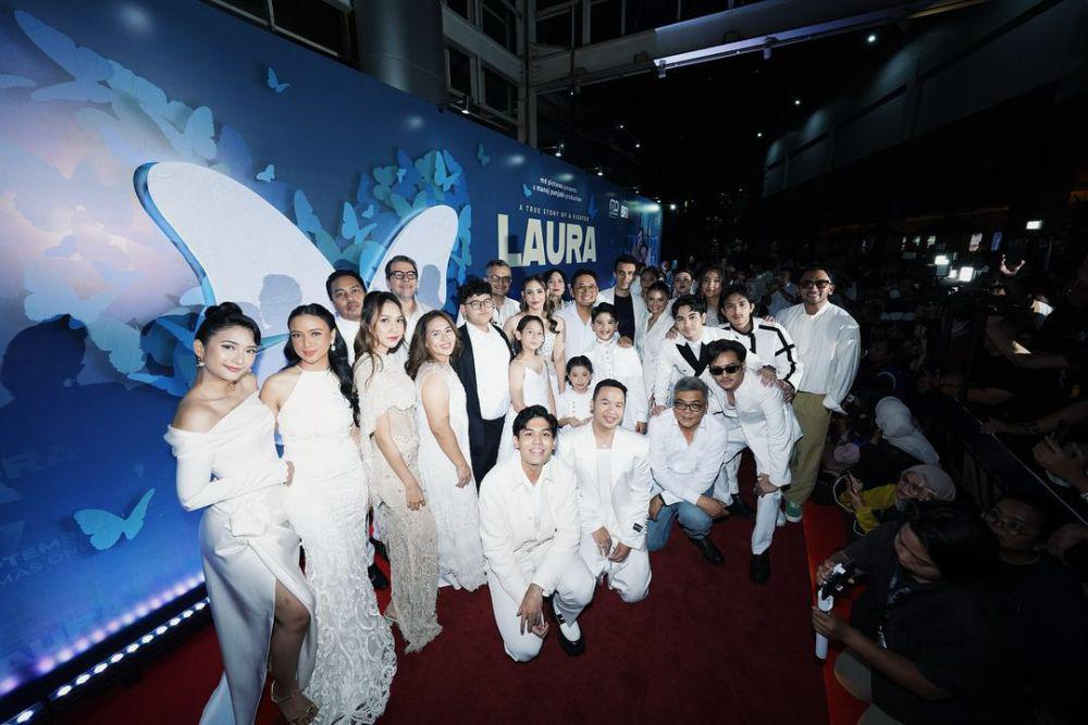 potret Greta Iren di gala premiere film Laura (instagram.com/edlngretairen)