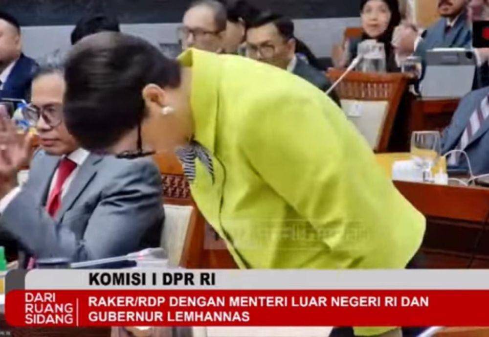 Pesan Menlu ke DPR: Jangan Lelah Berbuat Baik untuk RI