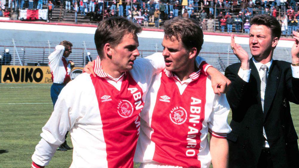 Frank dan Ronald de Boer (ajax.nl)