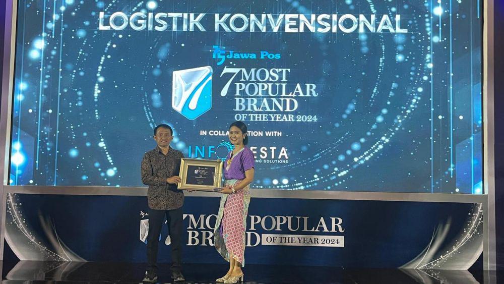 TIKI Dinobatkan sebagai Brand Logistik Konvensional Terpopuler 2024