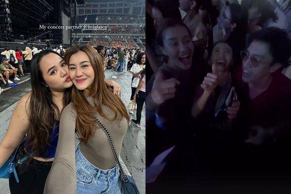 Aaliyah Massaid konser Bruno Mars (Instagram.com/aaliyah.massaid)
