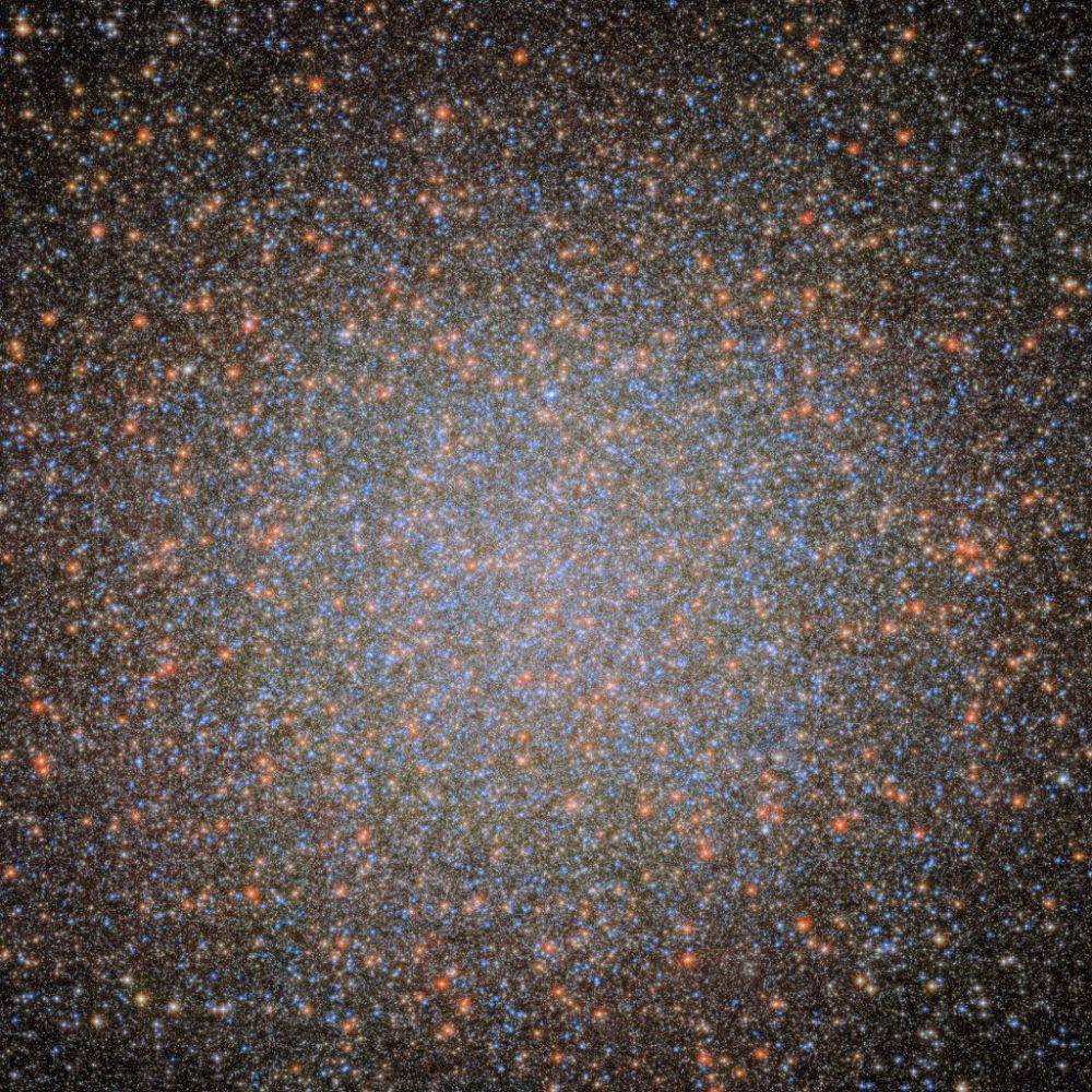 Berbagai jenis bintang di Omega Centauri (science.nasa.gov)