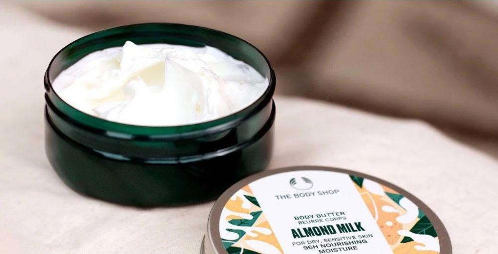 The Body Shop New Almond Milk Body Butter (Shopee/The Body Shop Official)
