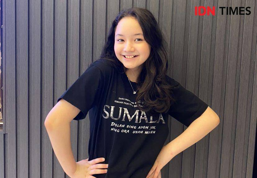 potret Makayla Rose saat berkunjung ke kantor IDN, Kamis (12/9/2024) (dok. IDN Times/Rani Asnurida)