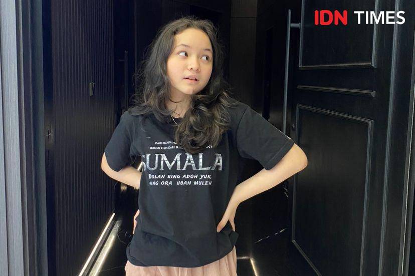 potret Makayla Rose saat berkunjung ke kantor IDN, Kamis (12/9/2024) (dok. IDN Times/Rani Asnurida)