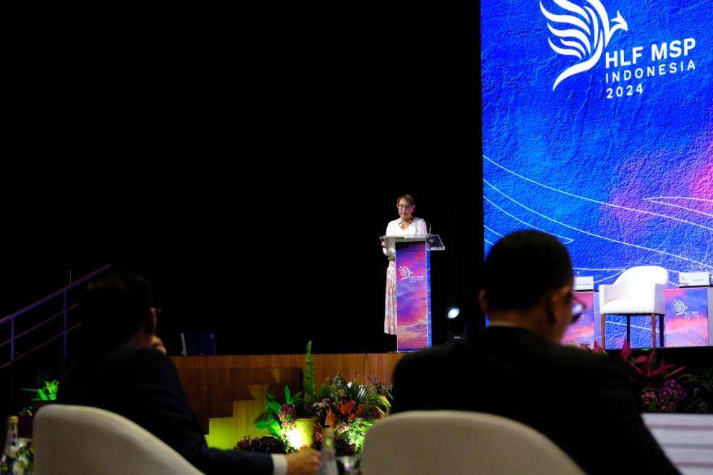 Sekretaris Jenderal United Nations Trade and Development (UNCTAD) Rebeca Grynspan. (dok. PIS)