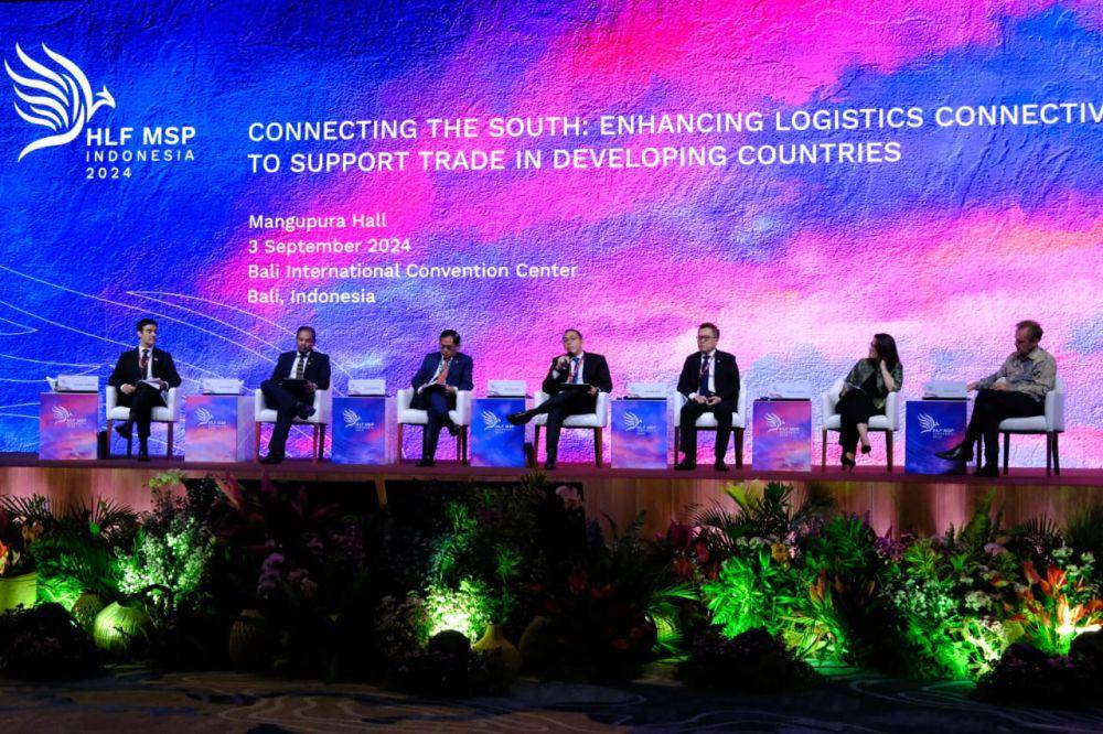 Pertamina International Shipping (PIS) dalam High-Level Forum on Multi-Stakeholder Partnership 2024 di Bali, Selasa (3/9). (dok. PIS)
