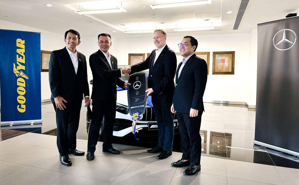 Beli ban Goodyear berhadiah Mercedes-AMG A 35 (Goodyear)