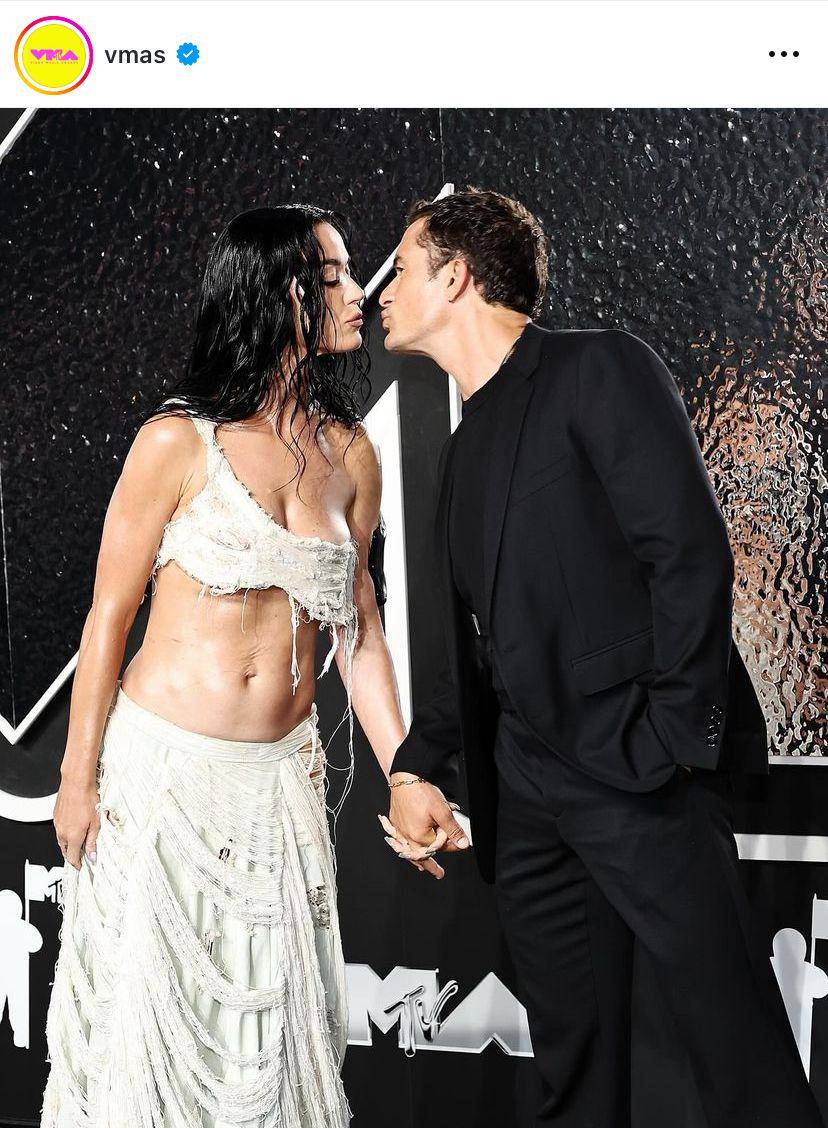 potret Katy Perry di MTV VMAs 2024 (via Instagram.com/vmas)