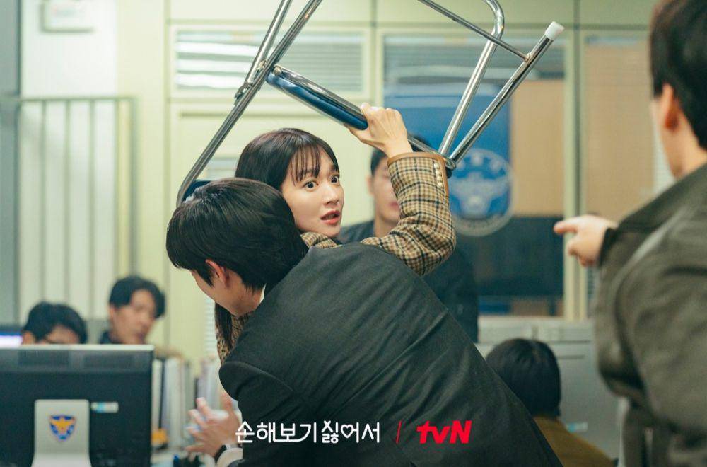 Shin Min Ah di No Gain No Love (x.com/cjndrama)