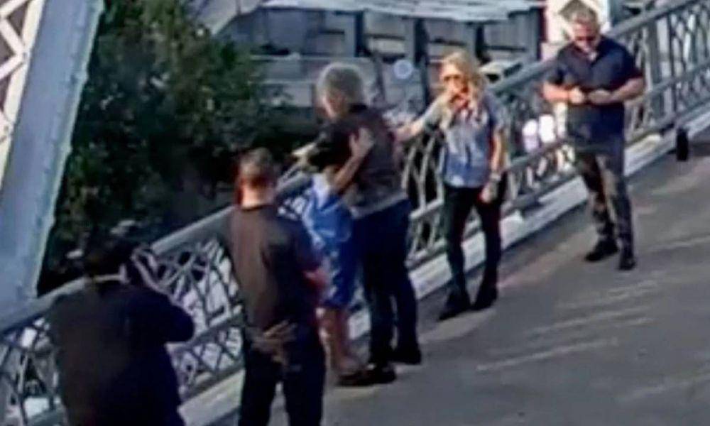 Momen Jon Bon Jovi selamatkan wanita dari tepi jembatan (dok.X/MNPDNashville)