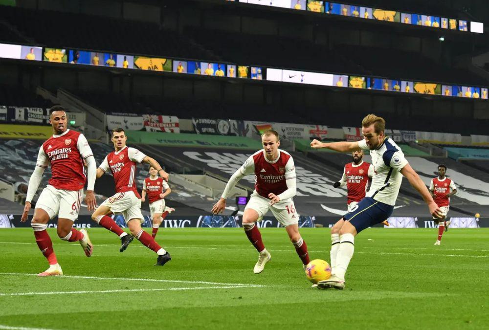 Tottenham Hotspur melawan Arsenal di Premier League 2020/2021. (premierleague.com)