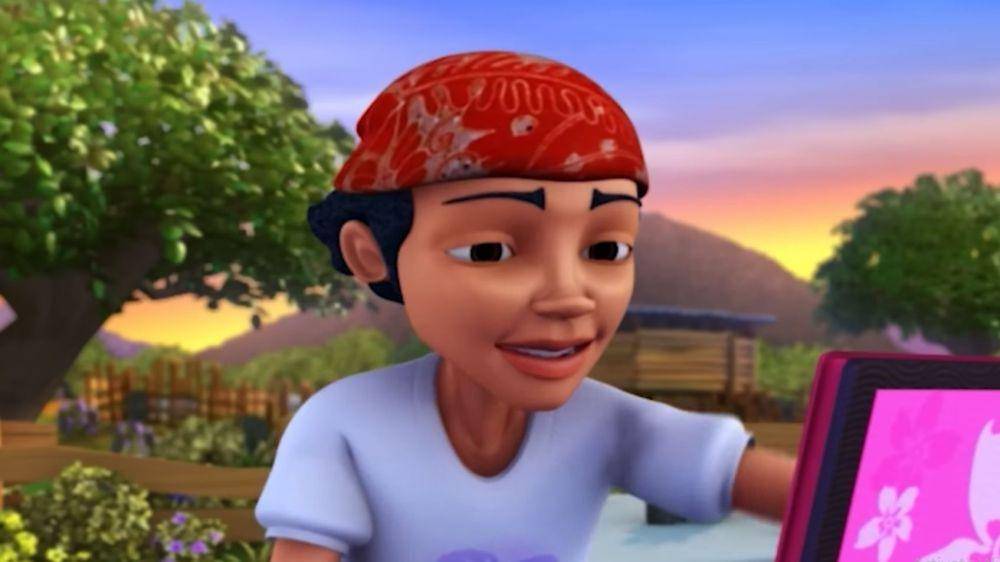 potret Abang Salleh di Upin & Ipin episode Usahawan Muda